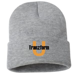 TU Light Grey Tuque (Sock Cap)
